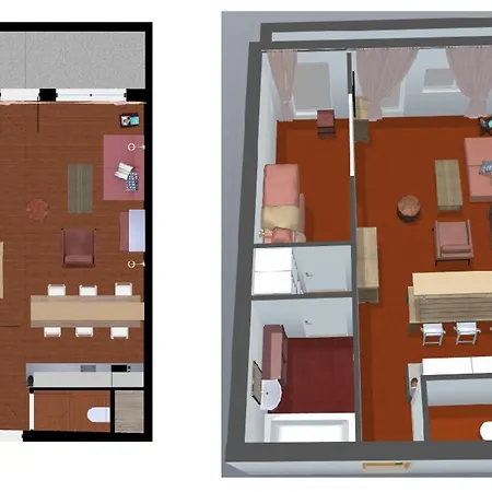 Apartment Skis Aux Pieds A La Daille Avec Balcon Et Cuisine Equipee - Fr-1-694-175